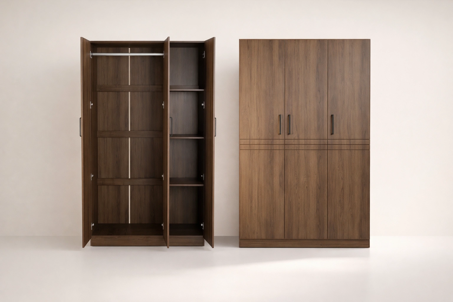 Premium 3-Door Wardrobe