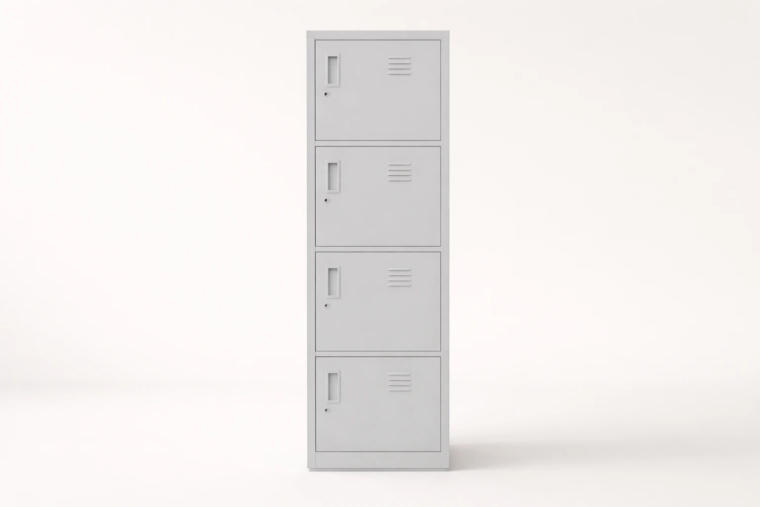 Steel Locker Cabinet 4 Door Ventilated