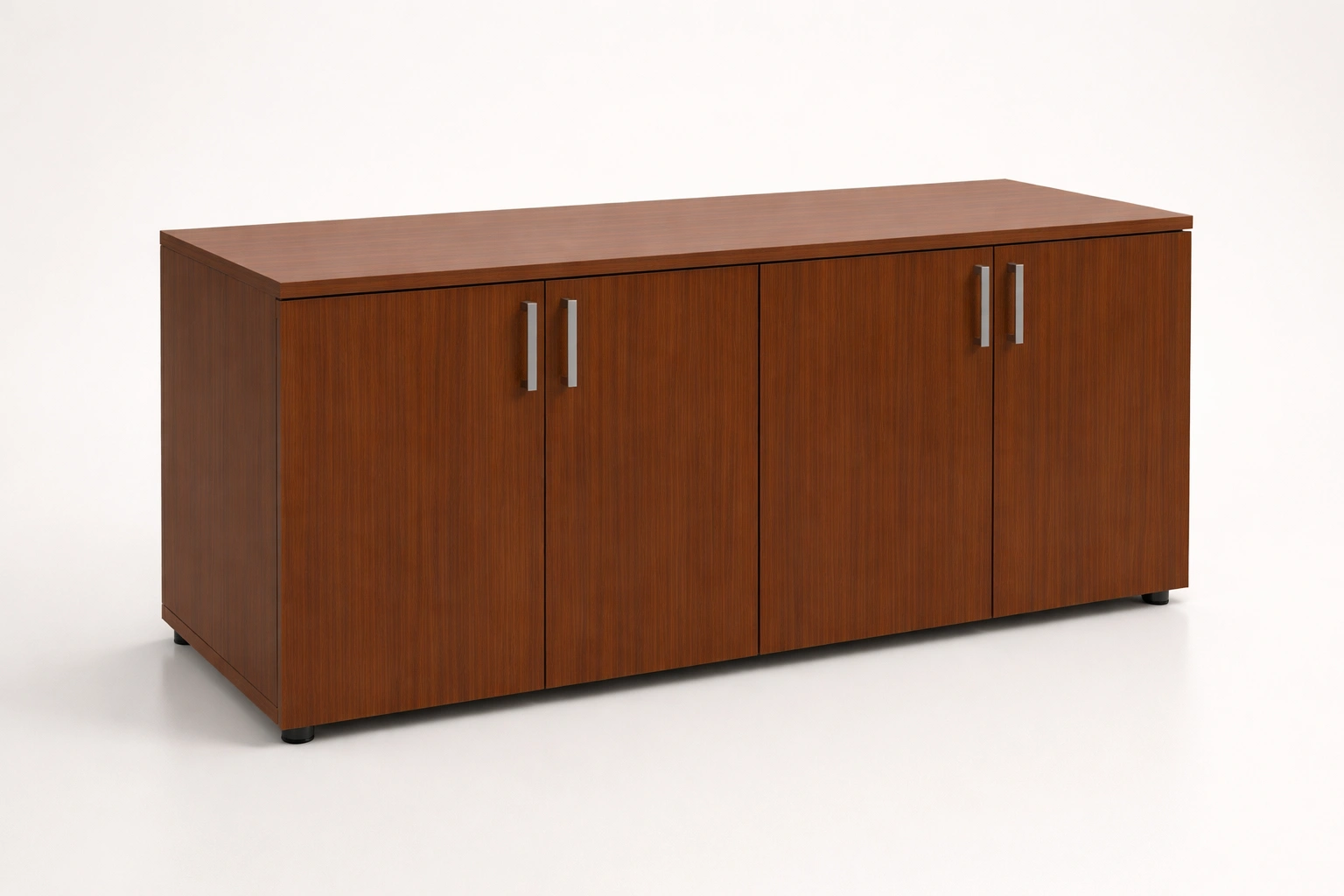 Executive Wooden Credenza – 4 Door