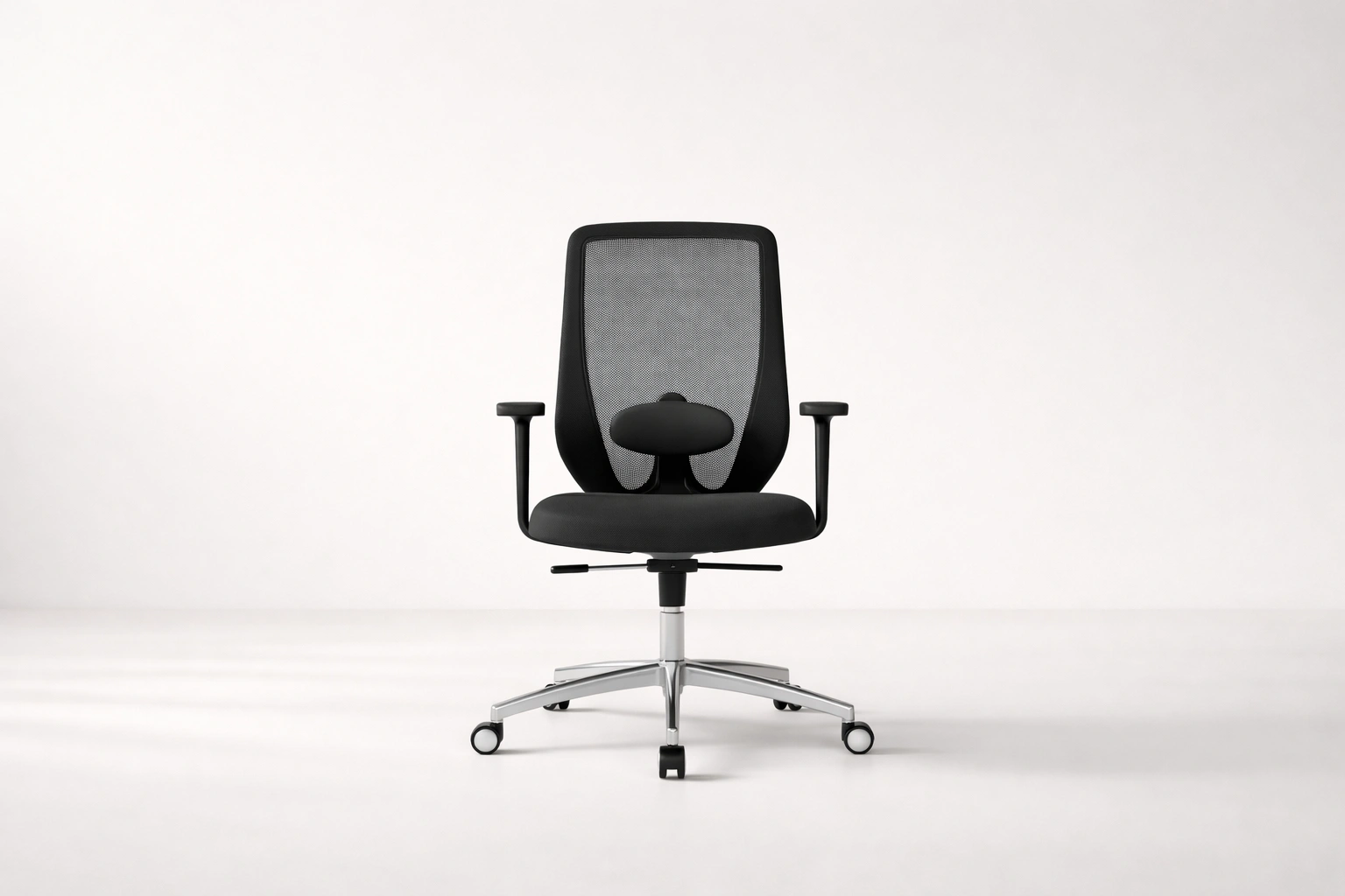 Low Back Mesh Chair with Lumbar Support