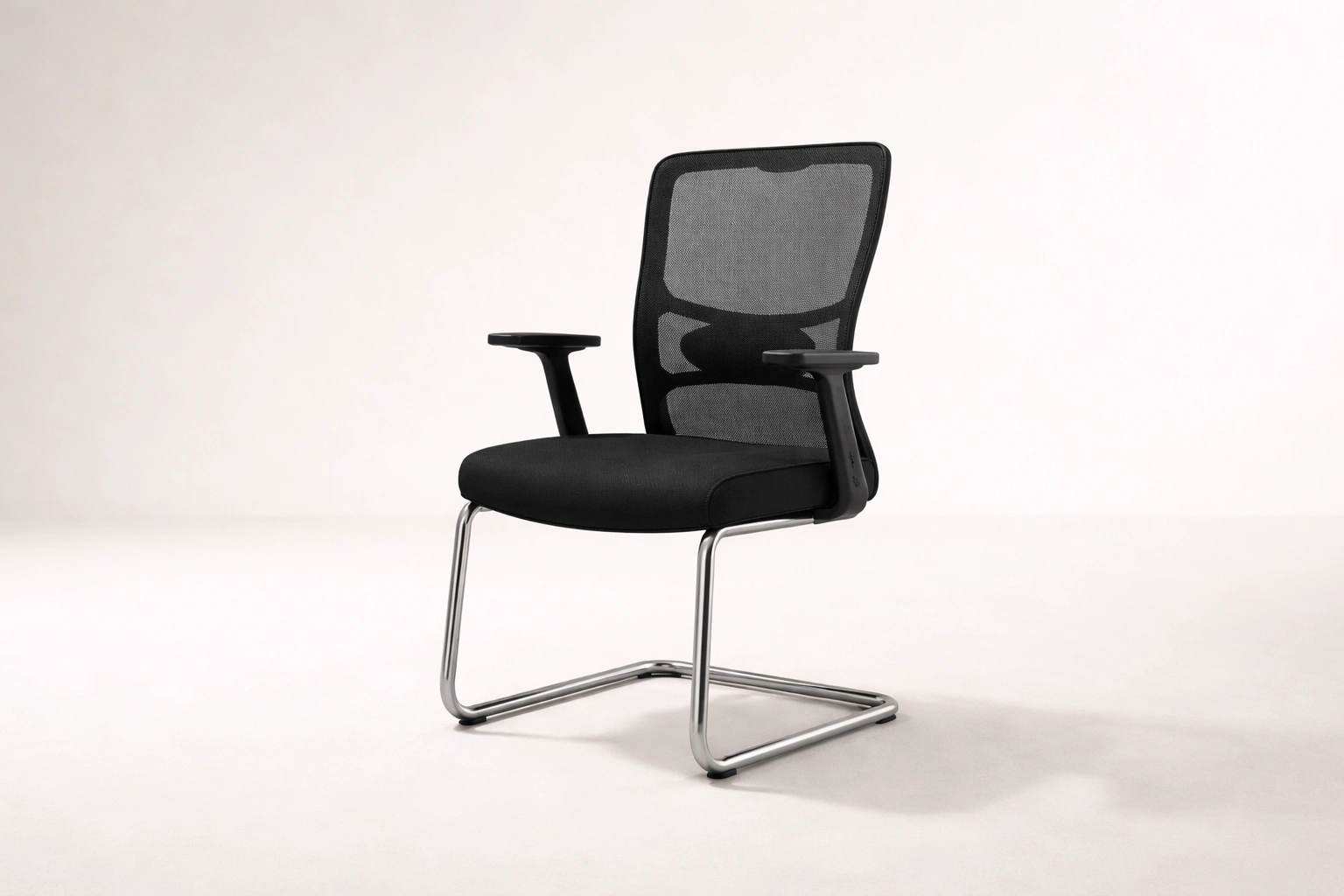 Visitor Mesh Cantilever Chair Enhanced Comfort