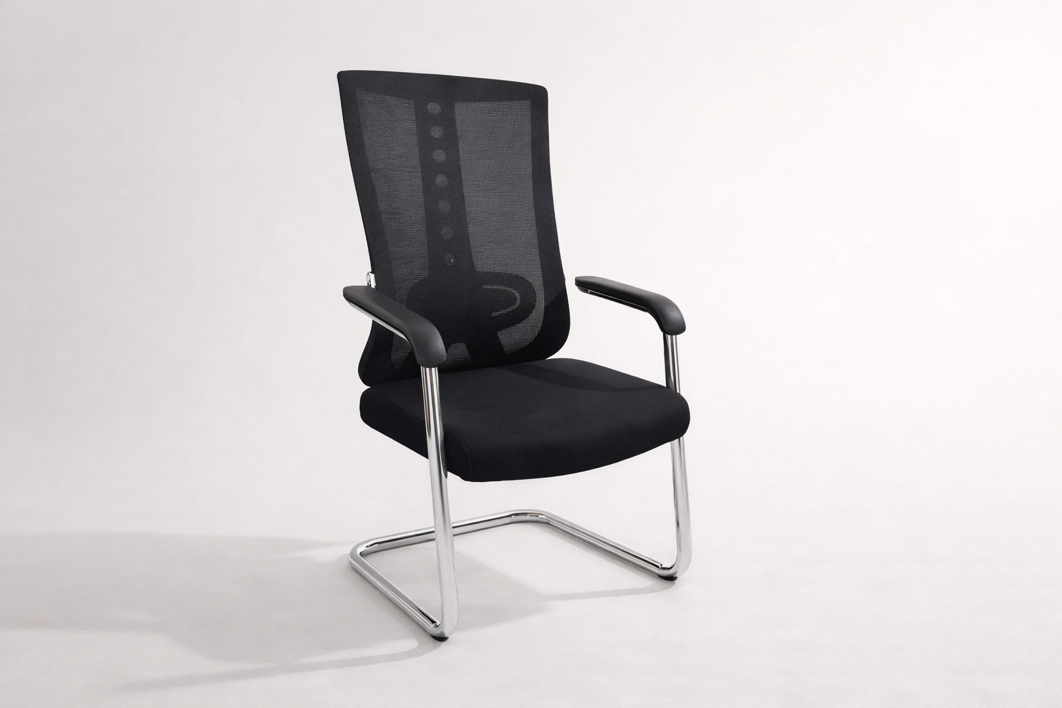 Visitor Mesh Cantilever Chair High Back