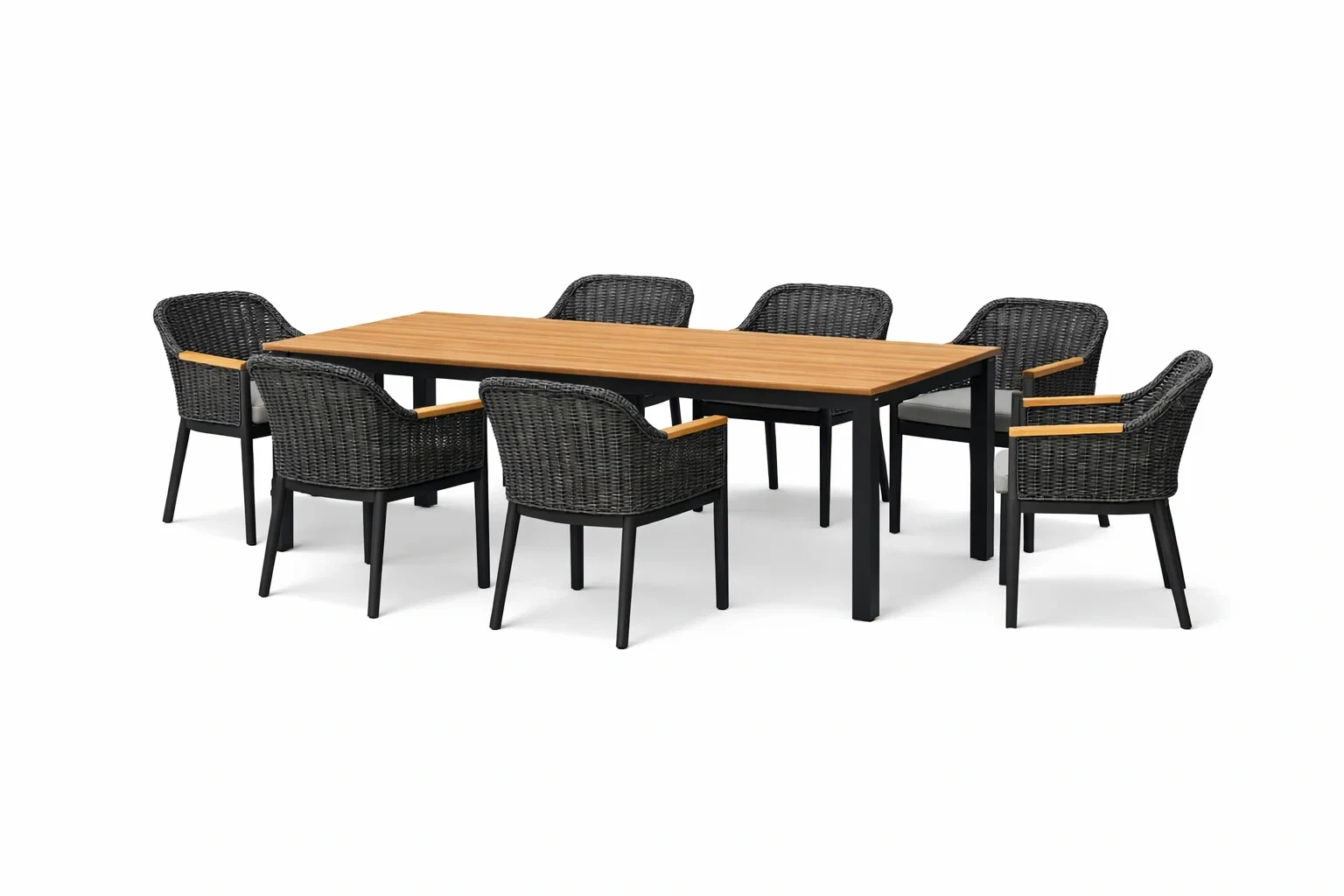 Outdoor 6 Seater Dining Set