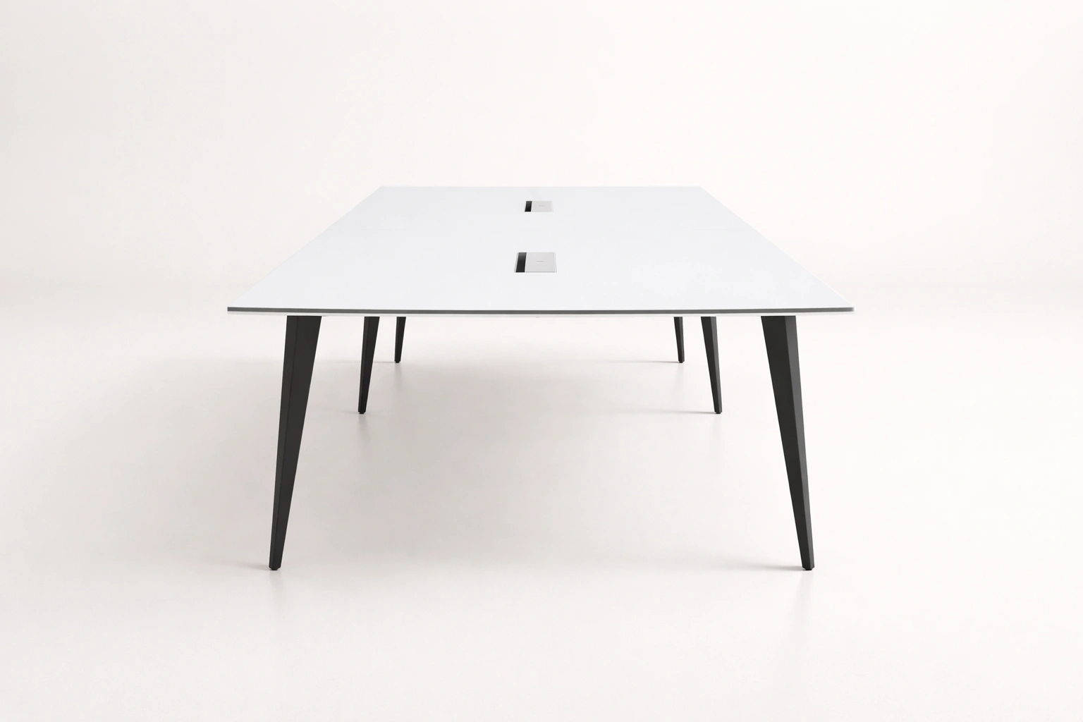 Modern White Meeting Table