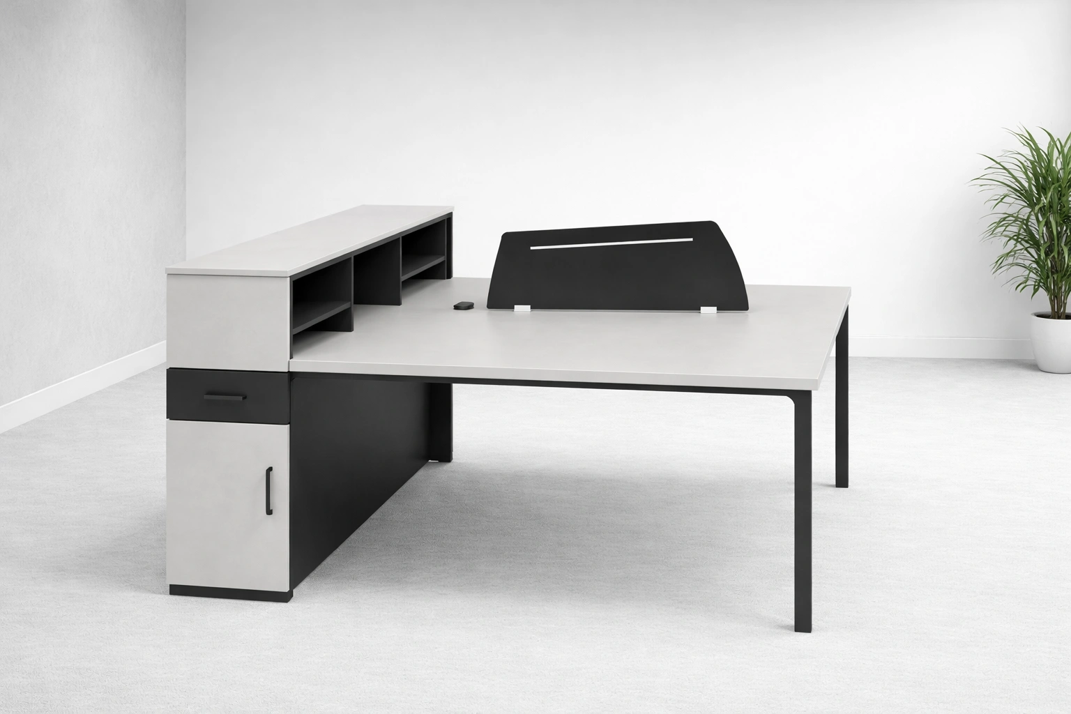 Executive L-Shaped Workstation