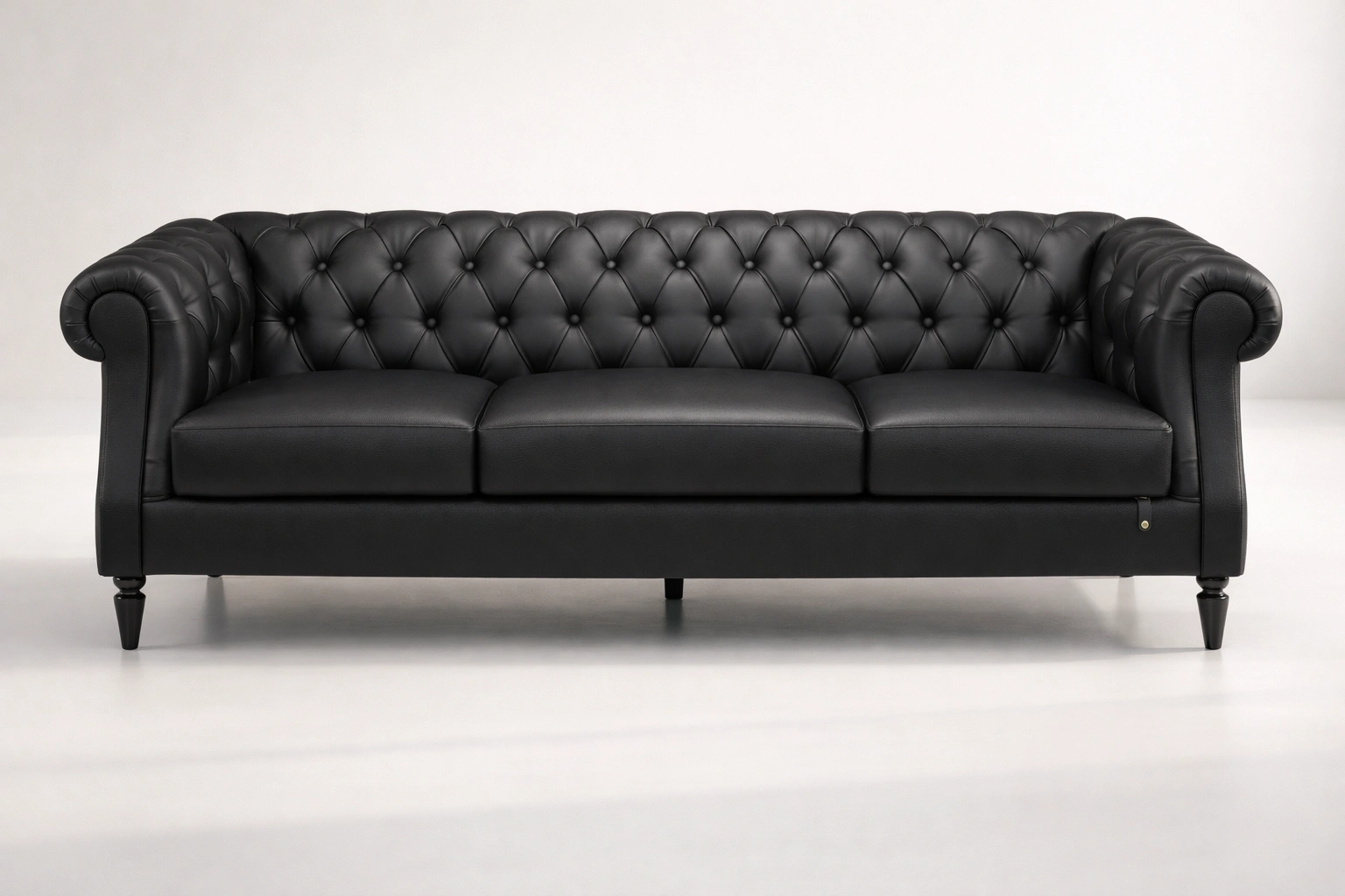 Chesterfield Tufted Three Seater Sofa