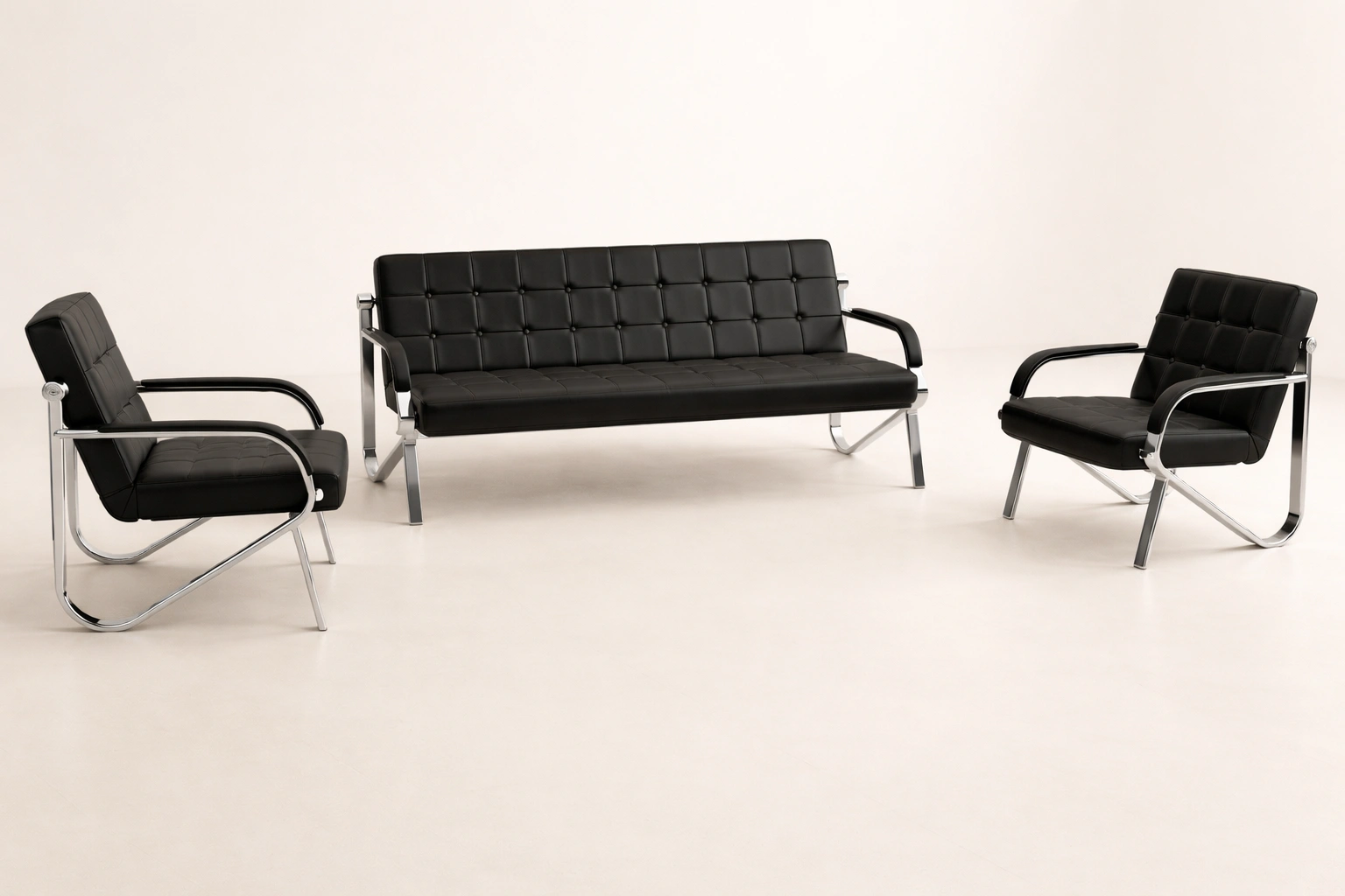 Modern Office Reception Sofa Set
